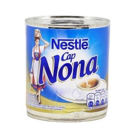 susu kaleng cap nona